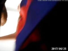 Sri Lankan Lovely Nymphos's red dress Up-Skirt