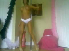 Hot as Fuck Princess Strips Shakes that Ass